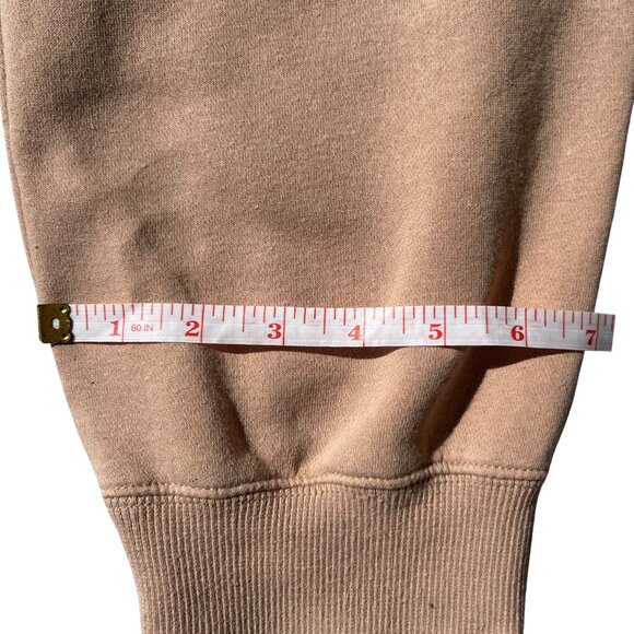 Nike Sweatpants Men's Size XL Tan Fleece Joggers Athletic Pants Swoosh Logo - Picture 13 of 14